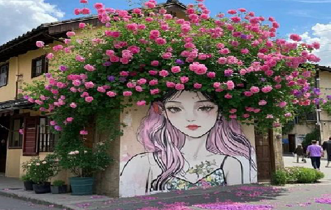 富平怎么设计网红打卡墙绘