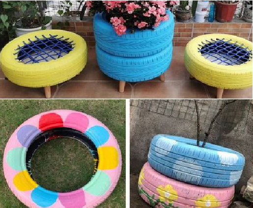 富平墙体彩绘-变废为宝