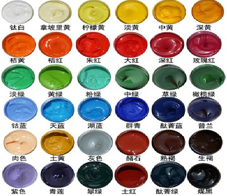 富平墙绘颜色的选择有讲究。