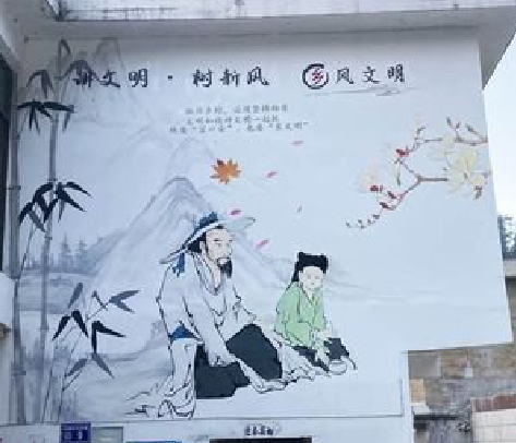 富平分享几个墙绘保养知识。