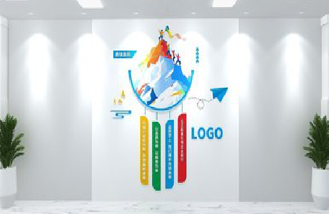 富平公司企业形象墙的工艺材料有哪些？